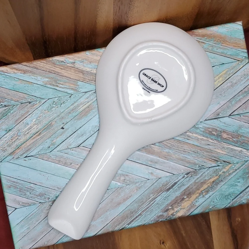 NEW- Snowman‎ Spoon Rest